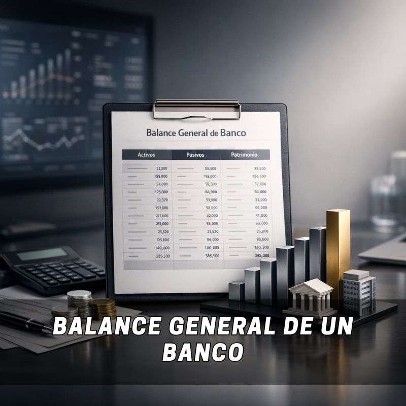 Balance general de un banco