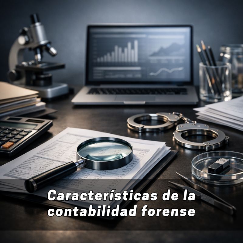 Características de la contabilidad forense