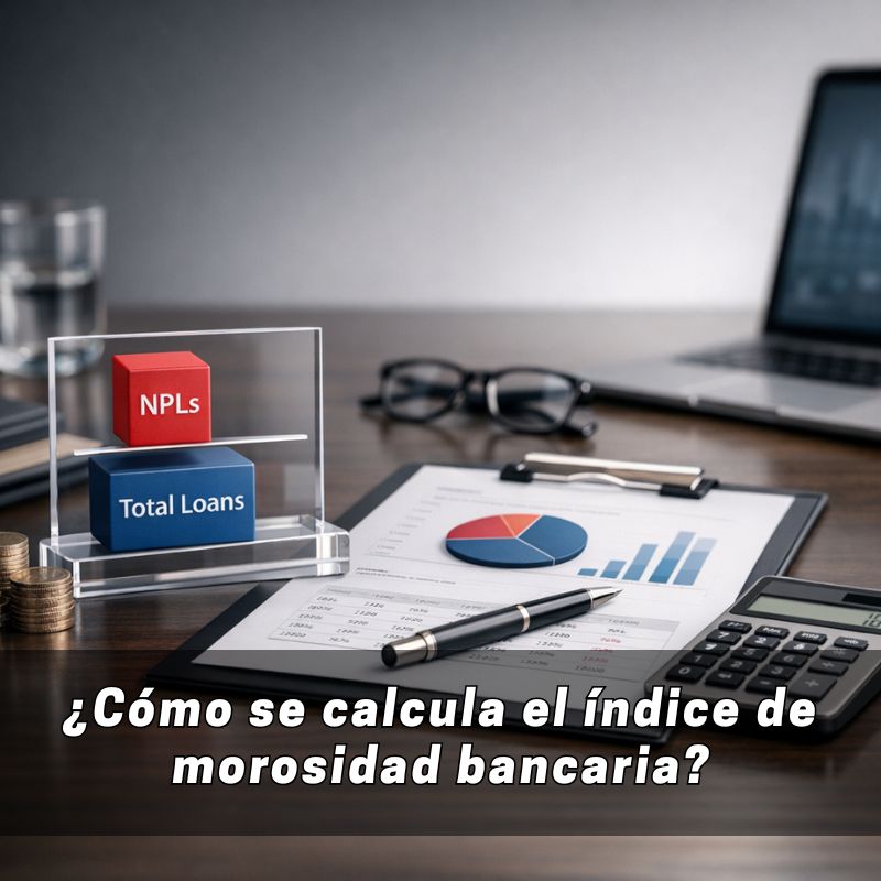 ¿Cómo se calcula el índice de morosidad bancaria?
