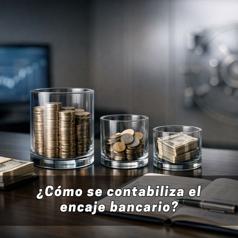 ¿Cómo se contabiliza el encaje bancario?