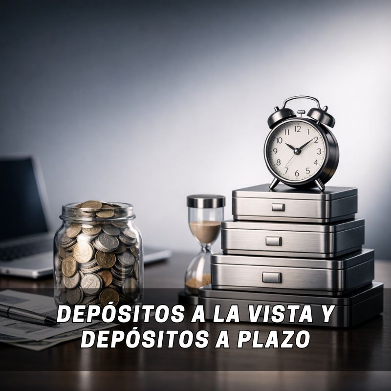 Depósitos a la vista y depósitos a plazo