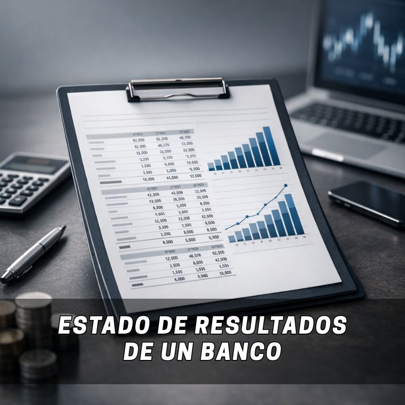 Estado de resultados de un banco