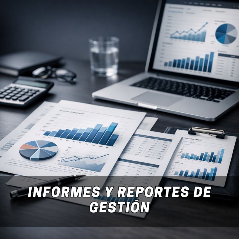 Informes y reportes de gestión