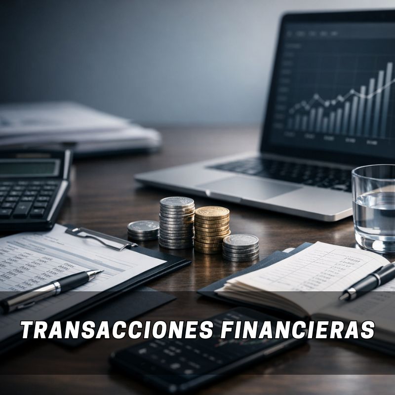 Transacciones financieras