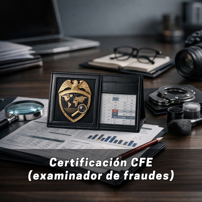 certificación CFE (examinador de fraudes)