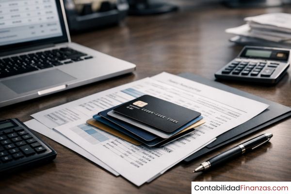 cómo contabilizar tarjetas de crédito en un banco