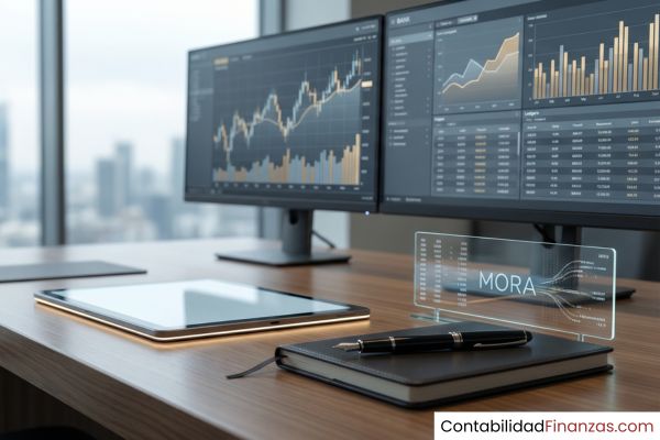 cómo se registra la mora bancaria en contabilidad