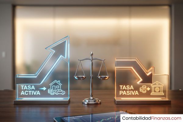 tasa activa y tasa pasiva bancaria