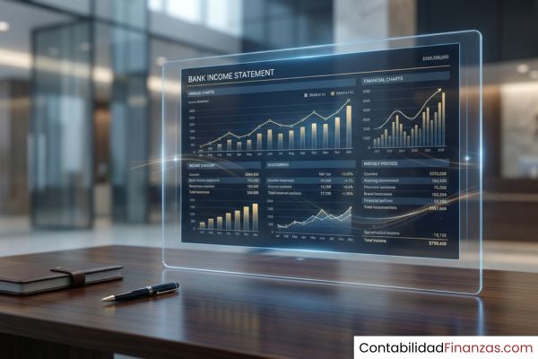 estado de resultados de un banco
