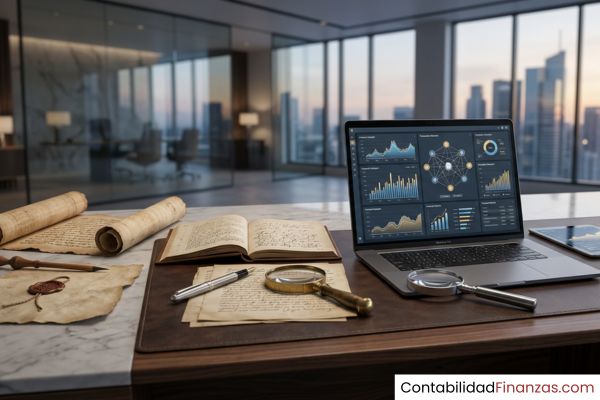 historia de la contabilidad forense