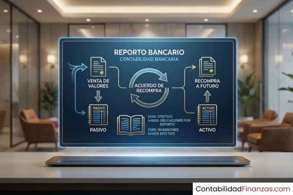 reporto bancario y su registro contable