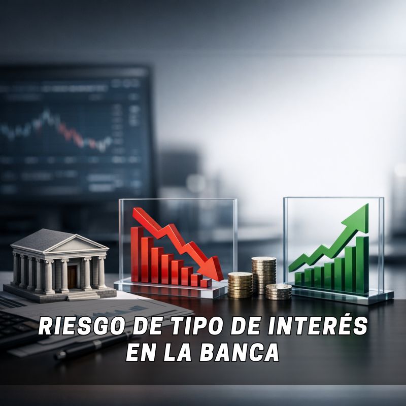 cómo afecta el riesgo de tipo de interés a un banco