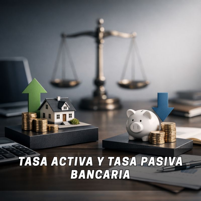 tasa activa y tasa pasiva bancaria