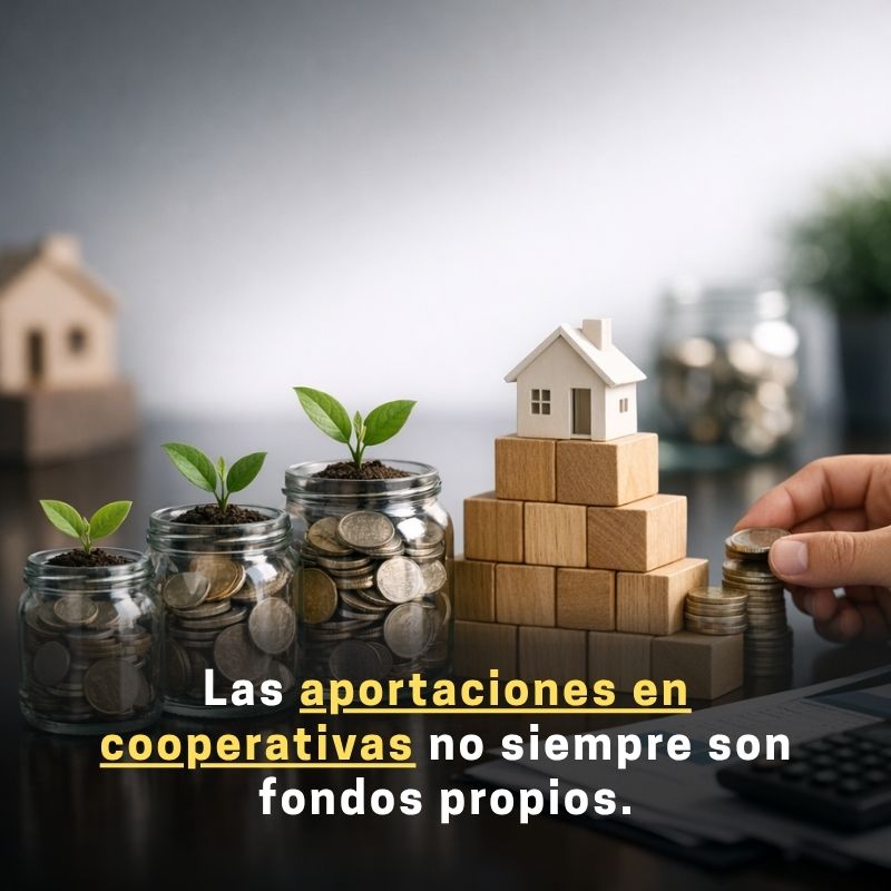 Aportaciones al capital social en cooperativas