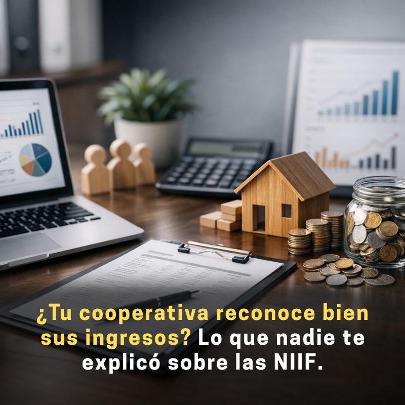 reconocimiento de ingresos en cooperativas bajo NIIF