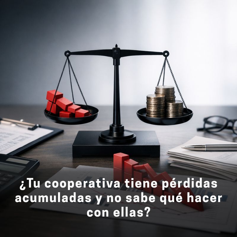 tratamiento de pérdidas acumuladas en entidades cooperativas
