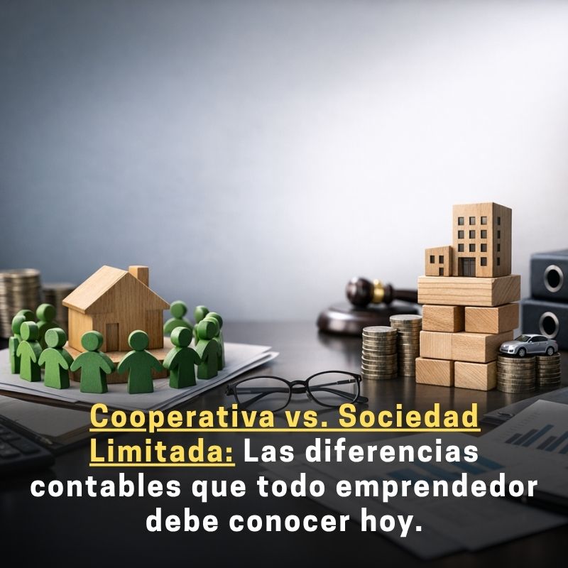 diferencias contables entre cooperativa y sociedad limitada
