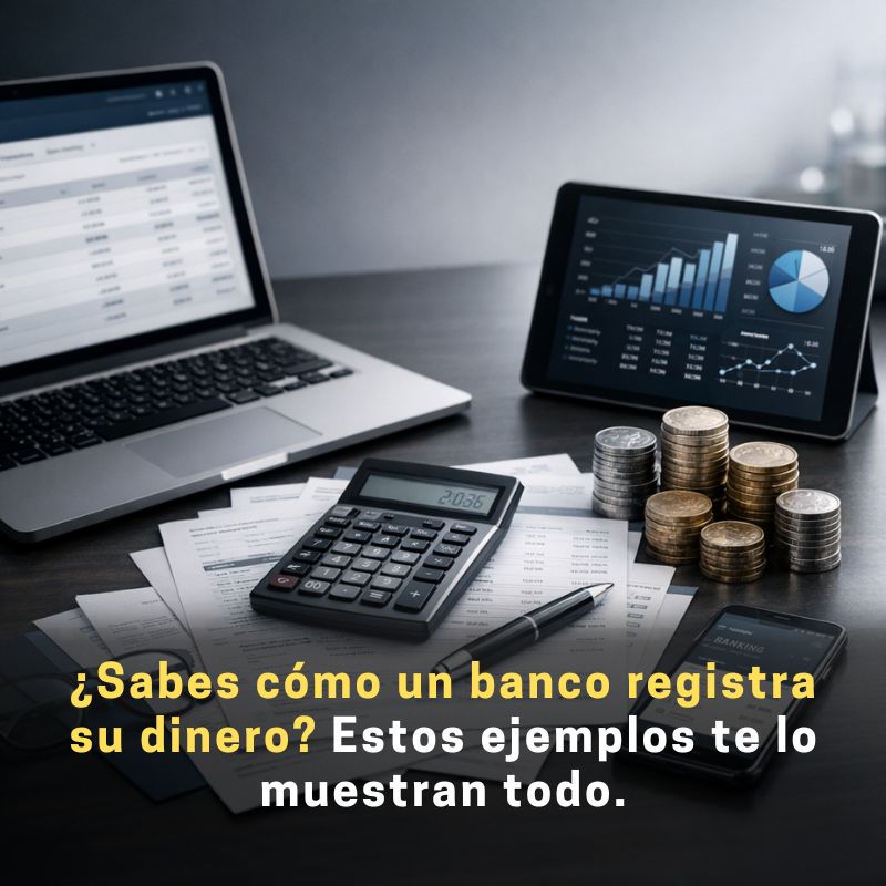 ejemplos de contabilidad bancaria