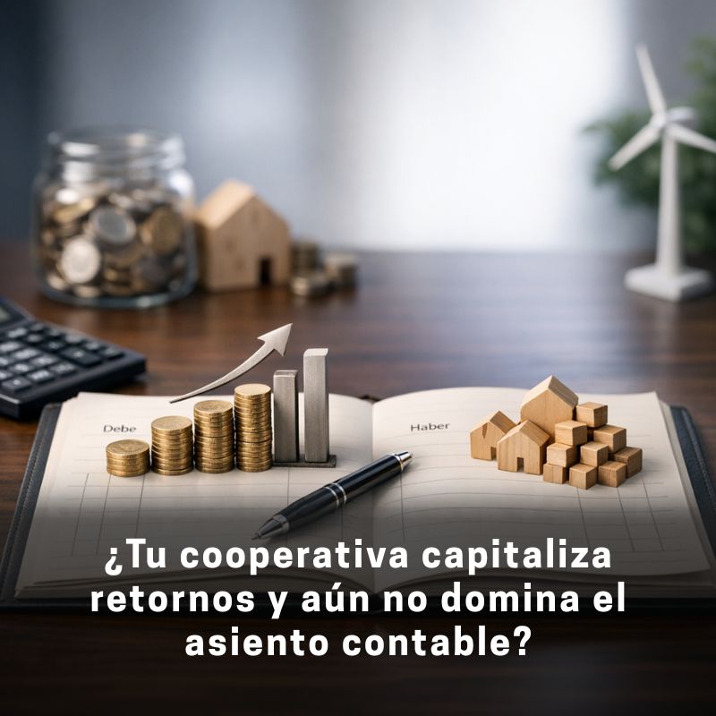 asiento contable de capitalización de retornos