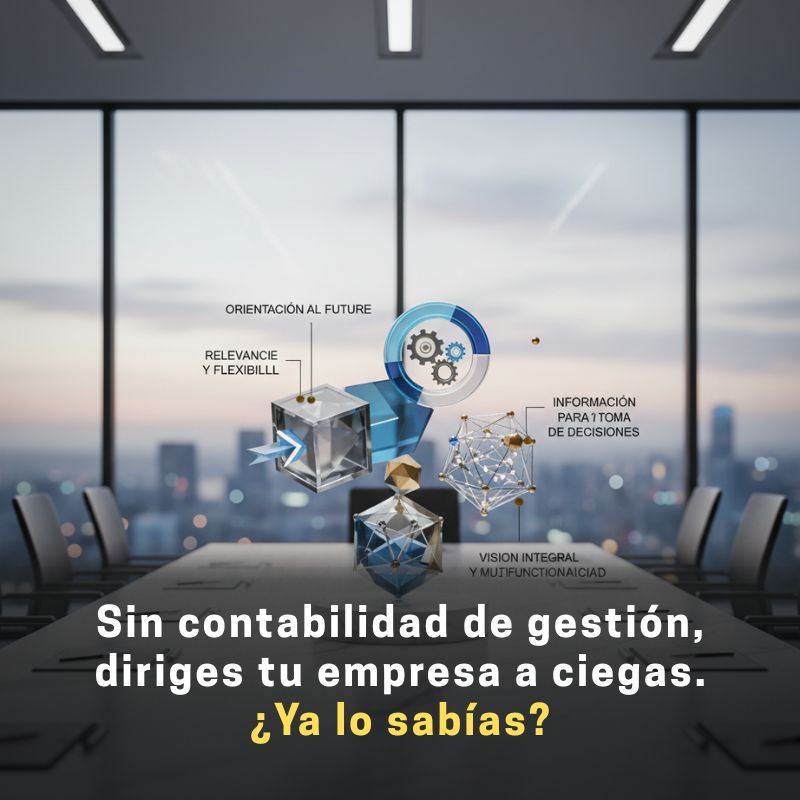 características de la contabilidad de gestión