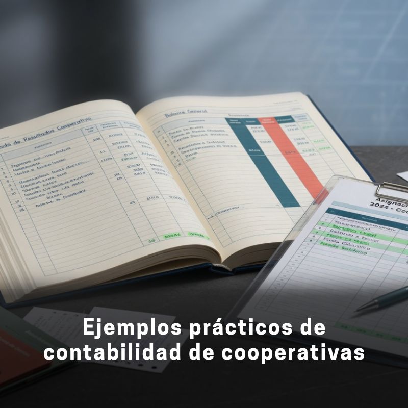 ejemplos prácticos de contabilidad de cooperativas