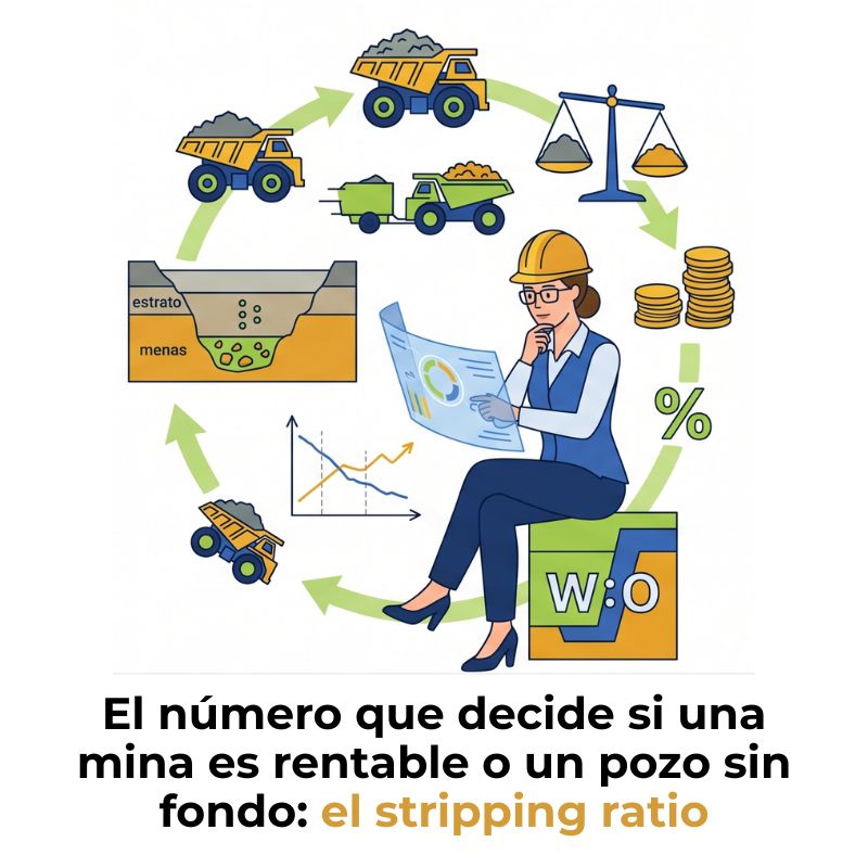 qué es el stripping ratio