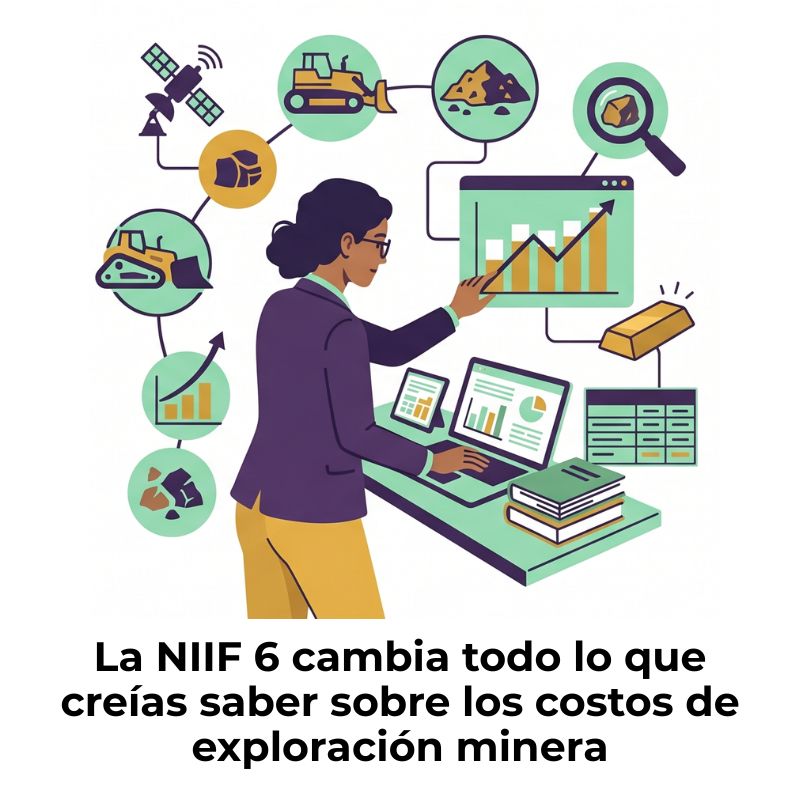 la exploración minera en contabilidad