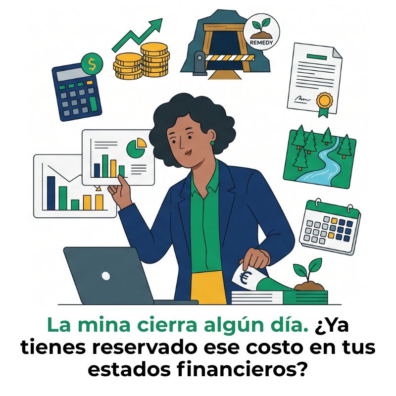 provisión por cierre de mina