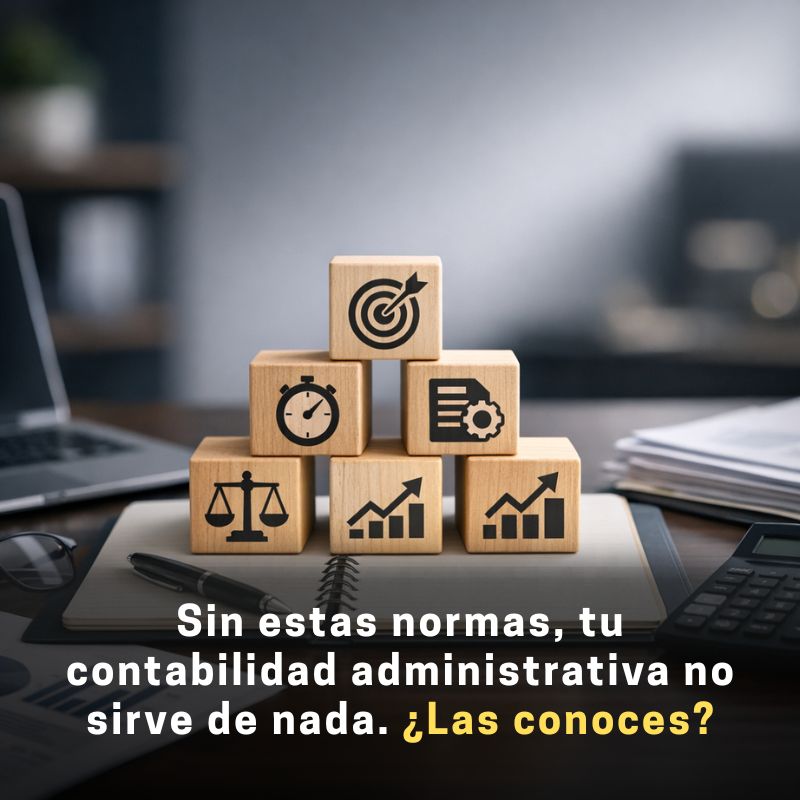 normas de la contabilidad administrativa