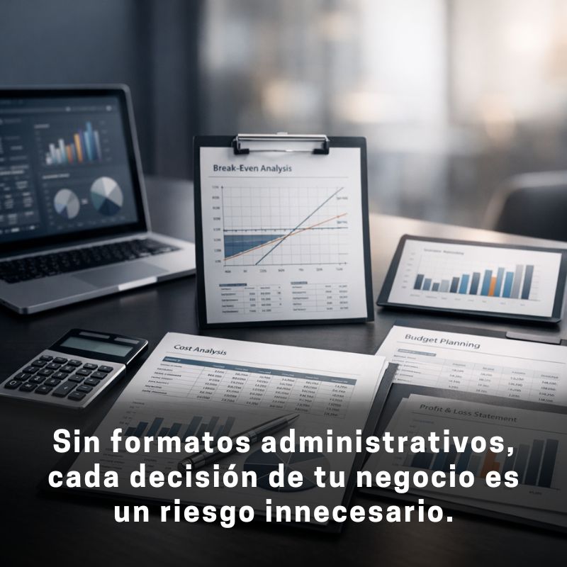formatos de contabilidad administrativa