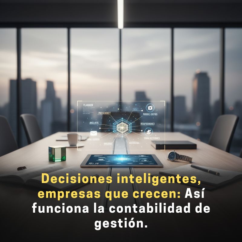 para qué sirve la contabilidad de gestión