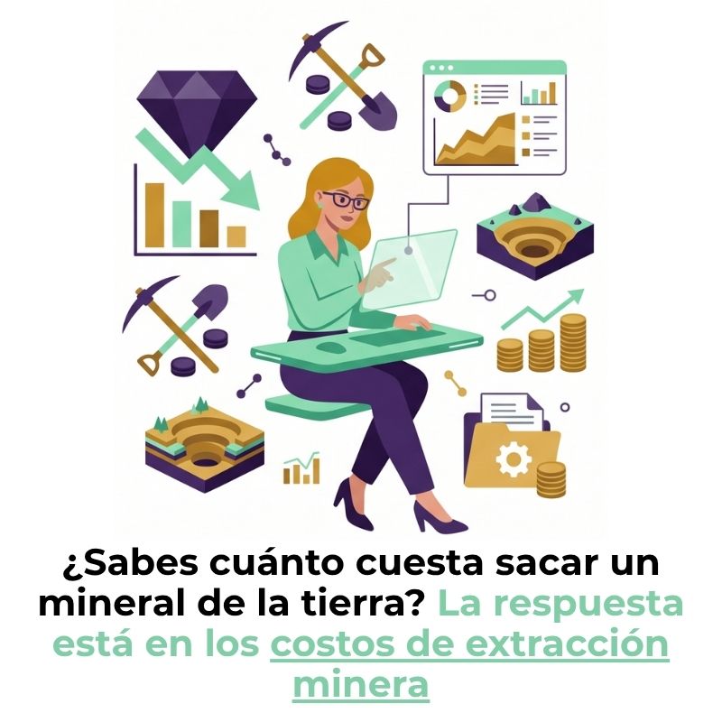 costos de extracción minera
