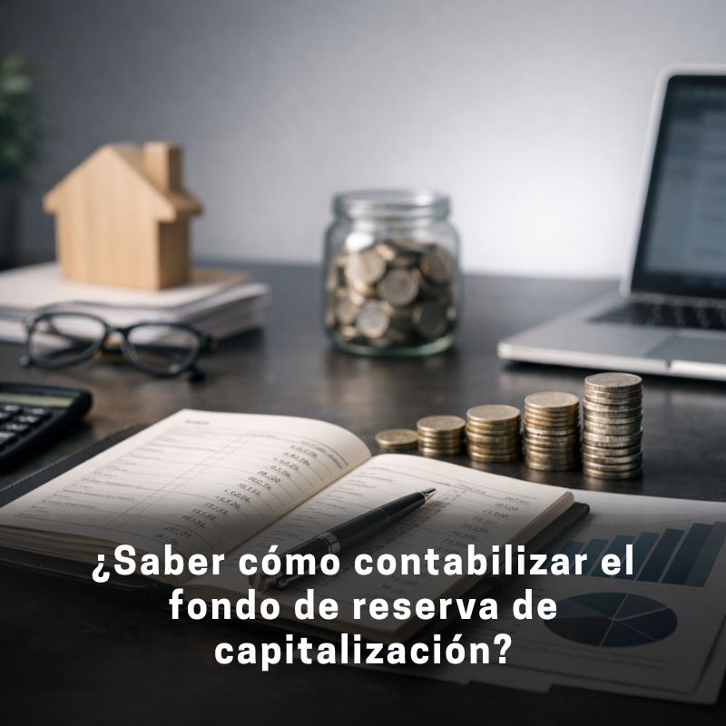 cómo registrar el fondo de reserva de capitalización