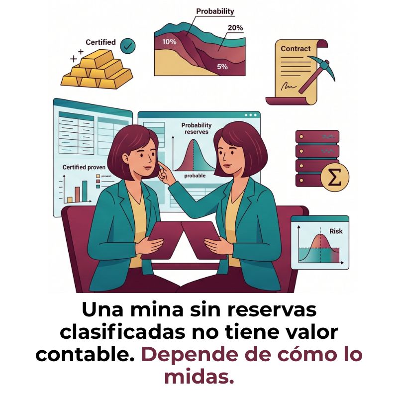 reservas probadas y probables en minería