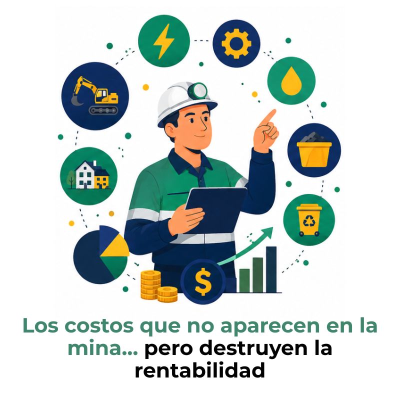 costos indirectos de una mina