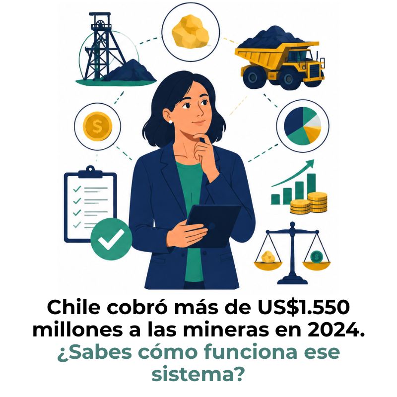 impuestos mineros en Chile
