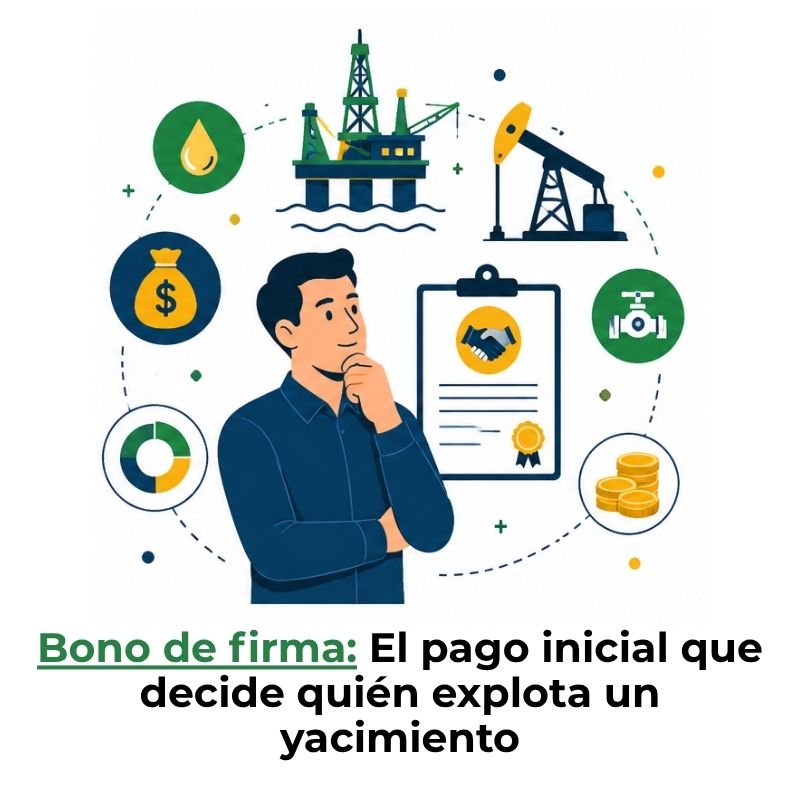 qué es un bono de firma petrolero
