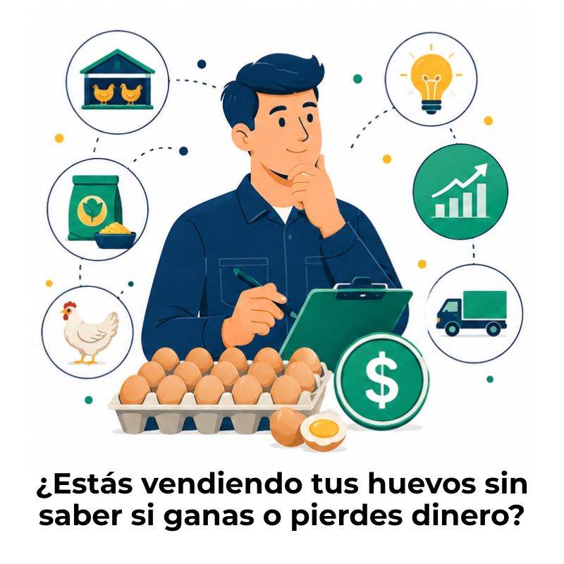 cómo calcular el precio de venta del huevo