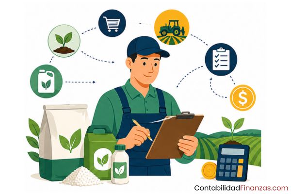 contabilizar fertilizantes y agroquímicos