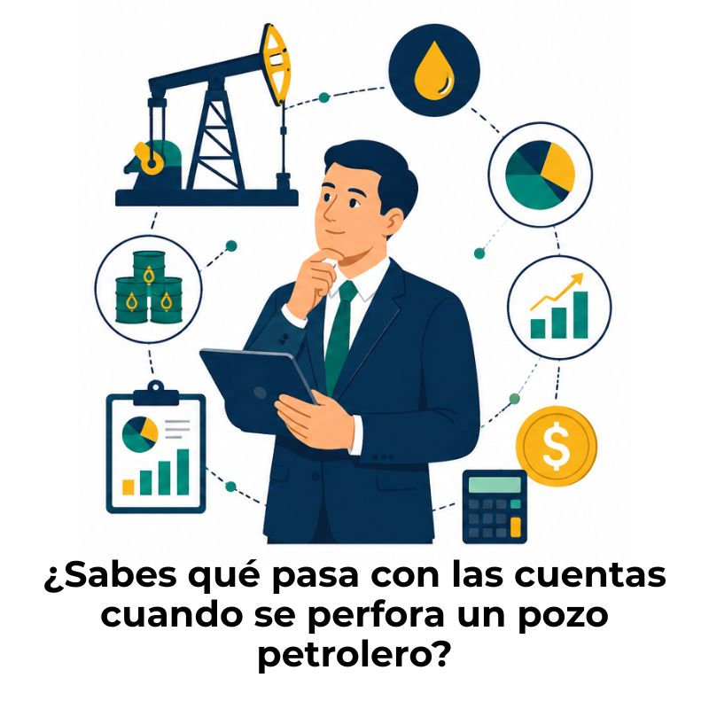 contabilización de un pozo petrolero