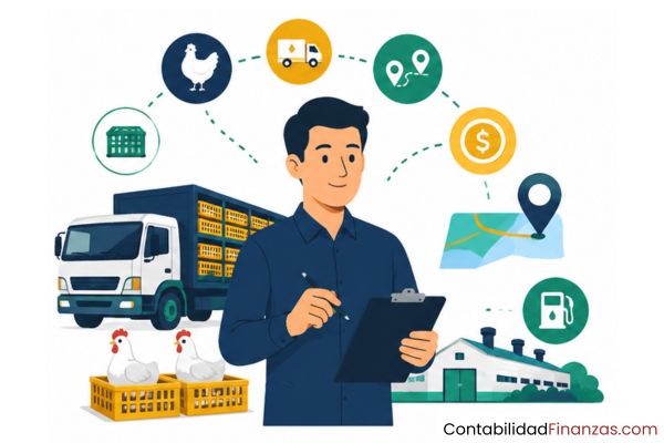 costo de transporte avícola