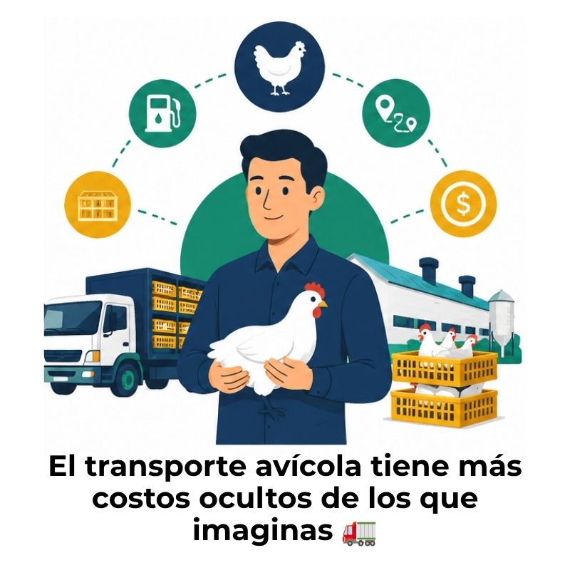 costo de transporte avícola