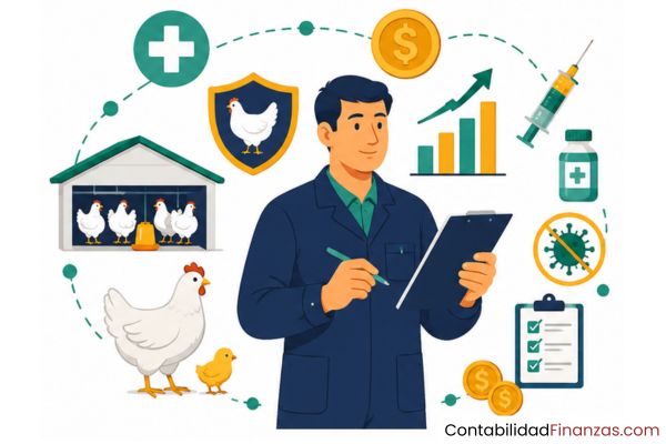 costo sanitario en granja de pollos