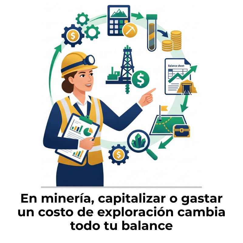 costos de exploración capitalizables en minería