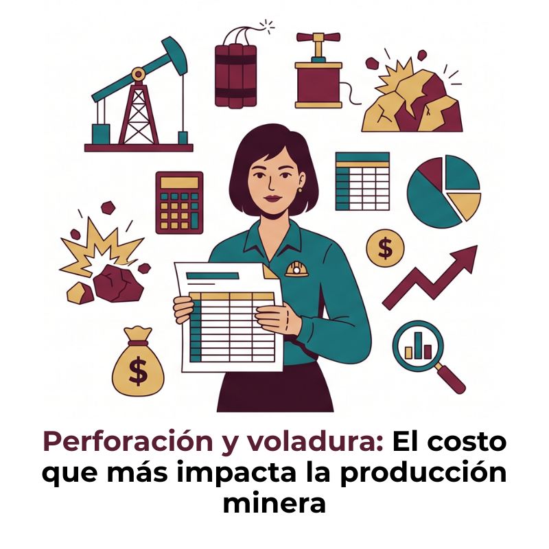 costos de perforación y voladura en minería