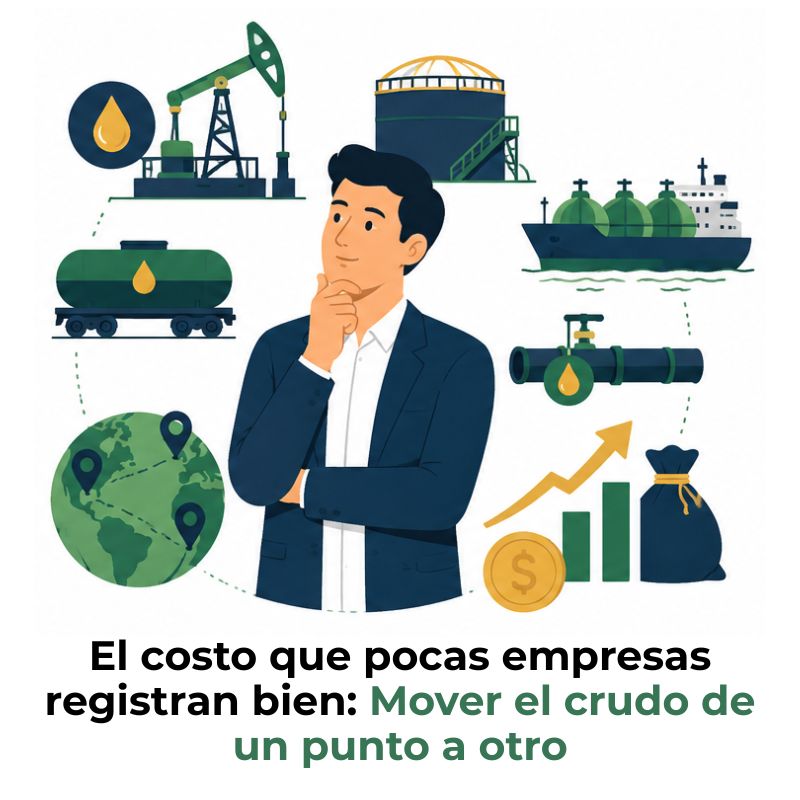 costos de transporte de crudo y derivados