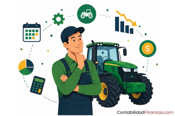 depreciación de un tractor en contabilidad