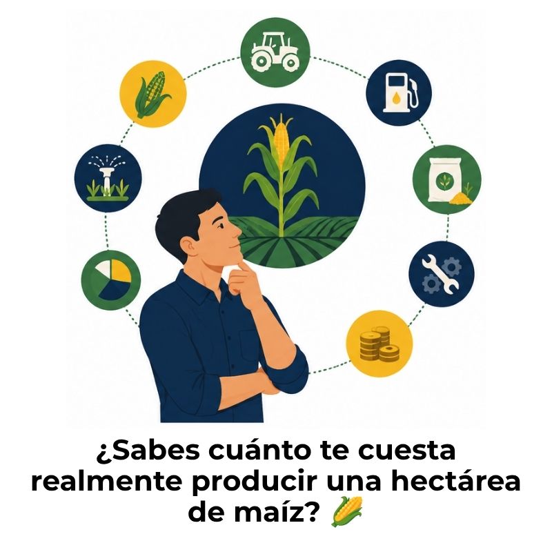 cómo calcular el costo por hectárea de maíz