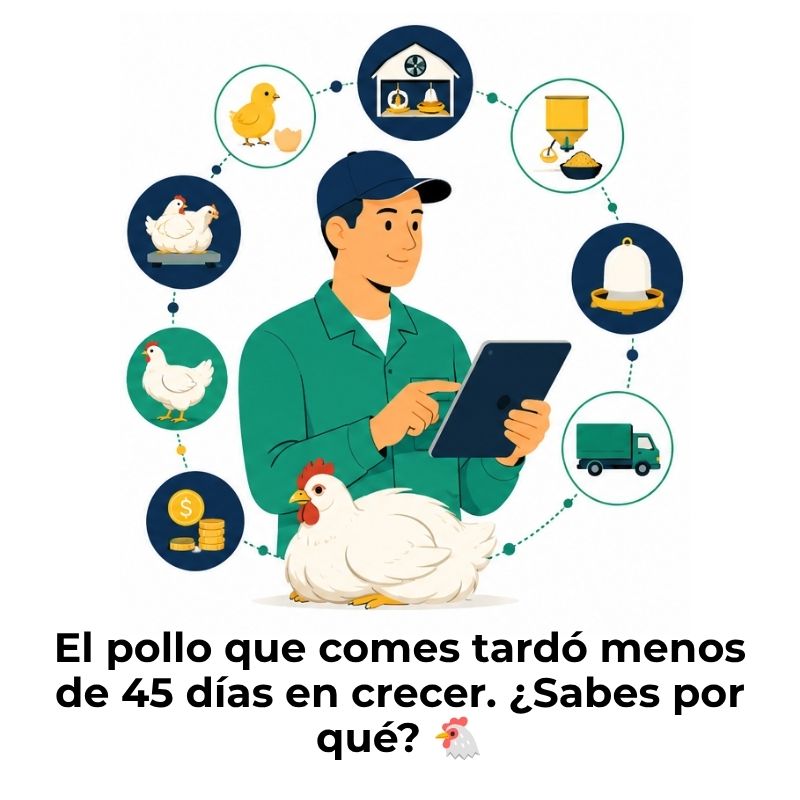 ciclo productivo del pollo broiler