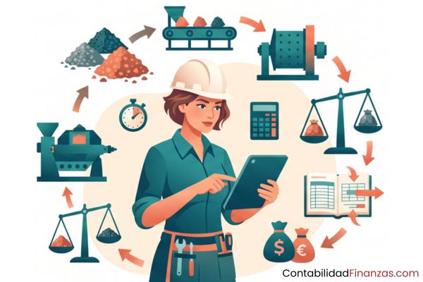 inventario de mineral en proceso